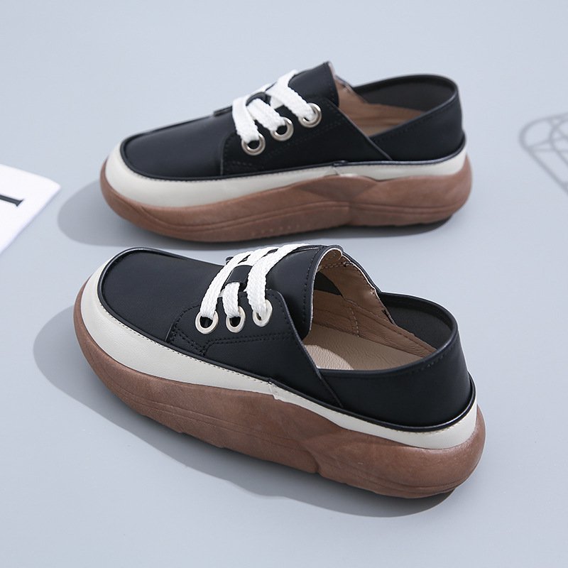 [W-Zapato] Zapatos Casuales De Suela Gruesa Que Combinan Con Todo Para Mujer