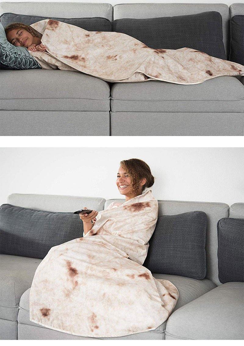 Manta de taco y tortilla mexicano muy divertido - MXbueno