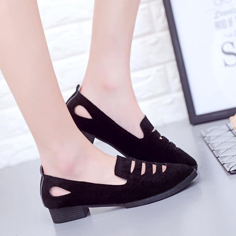 Verano nuevo europeo y americano Zapatos para mujer plana tendencia casual - MXbueno