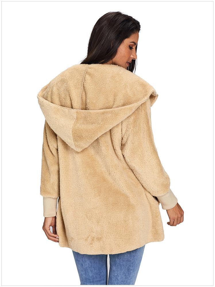 Nuevo chaqueta de manga larga con capucha para mujer - MXbueno