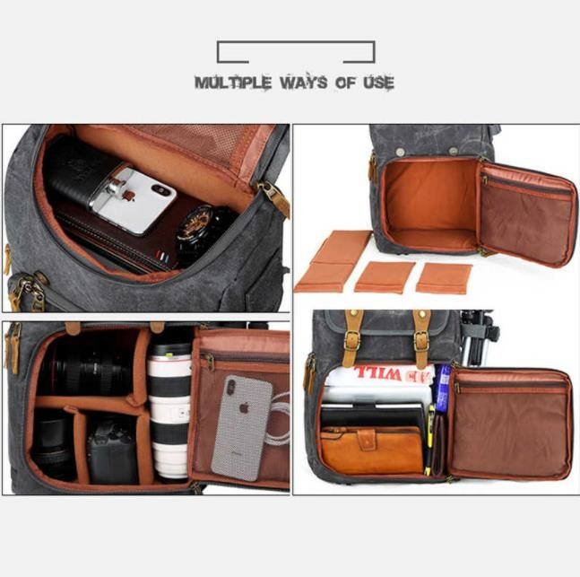 Bolsa De Viaje Multifuncional Para Fotografía Al Aire Libre