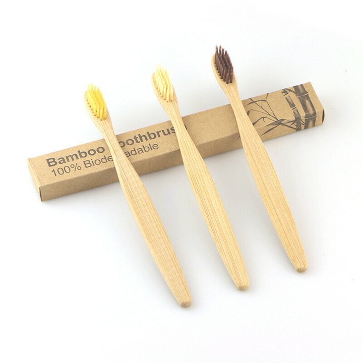 Cepillos De Dientes Eco Soft Bamboo （10pcs）