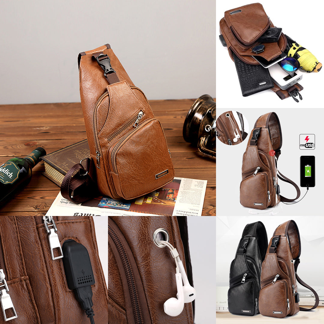 Bolsos cruzados en el pecho