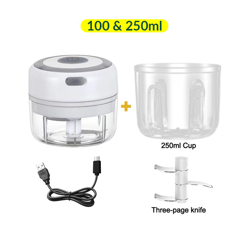 Picador De Condimentos Portátil Eléctrico 1 Juego