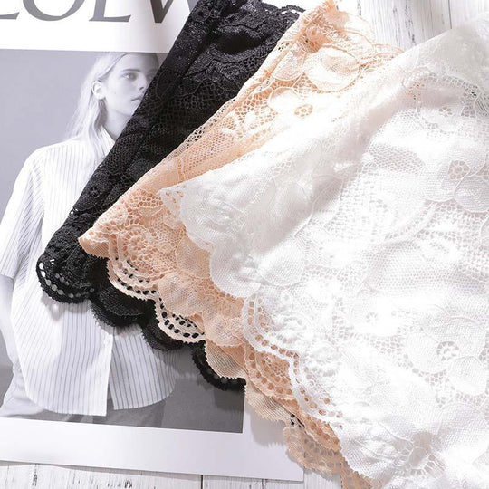 [W-Ropa Interior] Sujetador De Tubo De Encaje Para Mujer