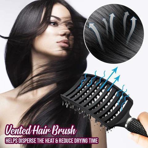 DETANGLER BRISTLE NYLON HAIRBRUSH  🔥 COMPRAR 1 OBTENER 1 GRATIS EL ÚLTIMO DÍA🔥 - MXbueno