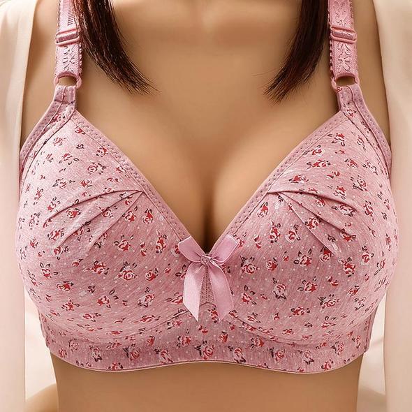 Sujetador De Talla Grande Ropa Interior De Mujer Sin Cables Confort Suave Delgado Transpirable