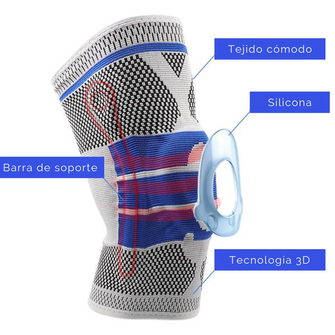 Rodillera con Almohadilla Viscoelástica™ - Una Pieza