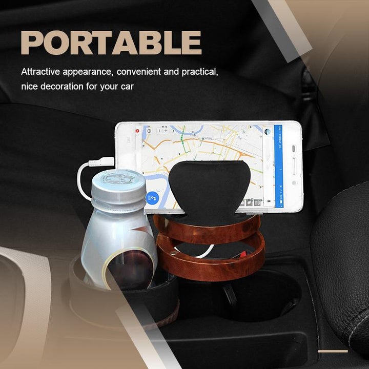 Portavasos De Agua Giratorio Para Coche De 360 Grados Precio Regular
