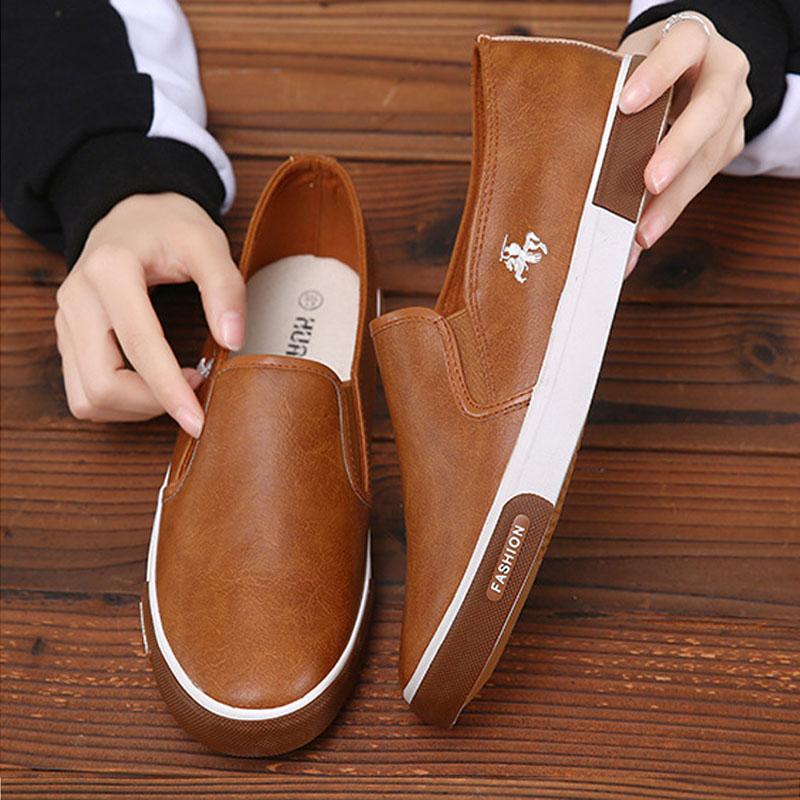 Zapatos Cómodos Para Hombre, Zapatos Blancos.