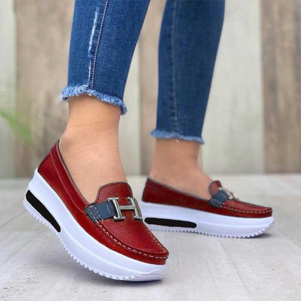 Zapatos De Plataforma Casual Para Mujer