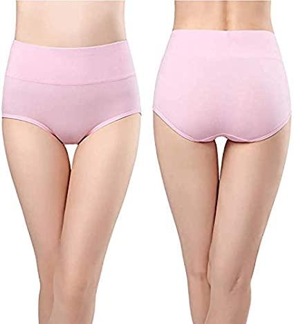 [W-Ropa Interior] Calzoncillos De Algodón Para Mujeres - Multicolor
