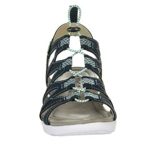 Sandalias Destalonadas Con Tiras Ahuecadas