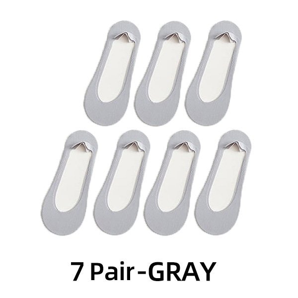 🍀 Calcetines Invisibles Antideslizantes De Seda Helada