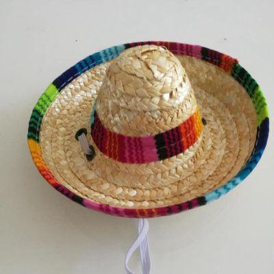 Suministros para mascotas Sombrero mexicano para mascotas Sombrero para el sol - MXbueno