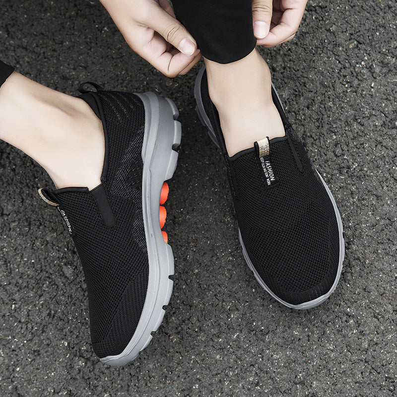 [M-Zapato] Zapatillas De Correr Casuales Transpirables De Malla