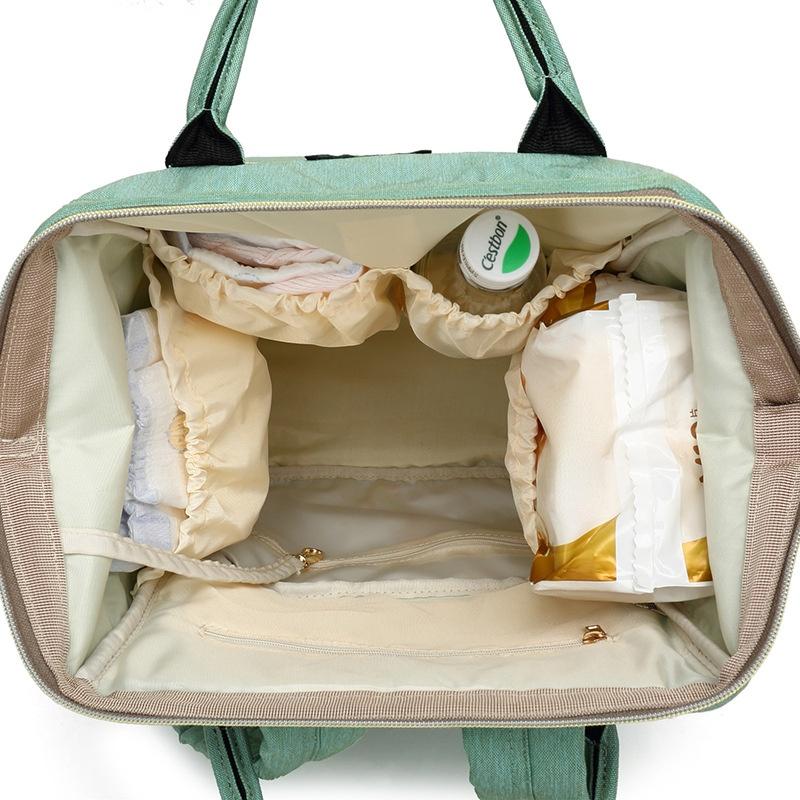 [W-Bolso] Bolsa De Momia Mochila De Tela Oxford Bolsa De Almacenamiento Portátil