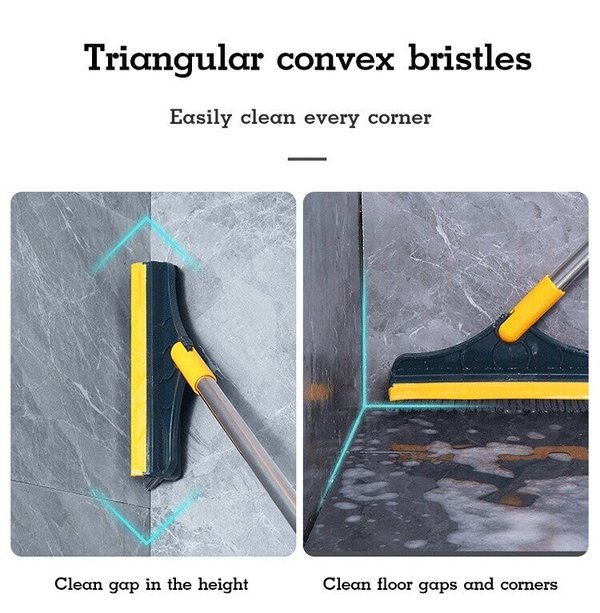 Cepillo Para Fregar Pisos Con Mango Largo