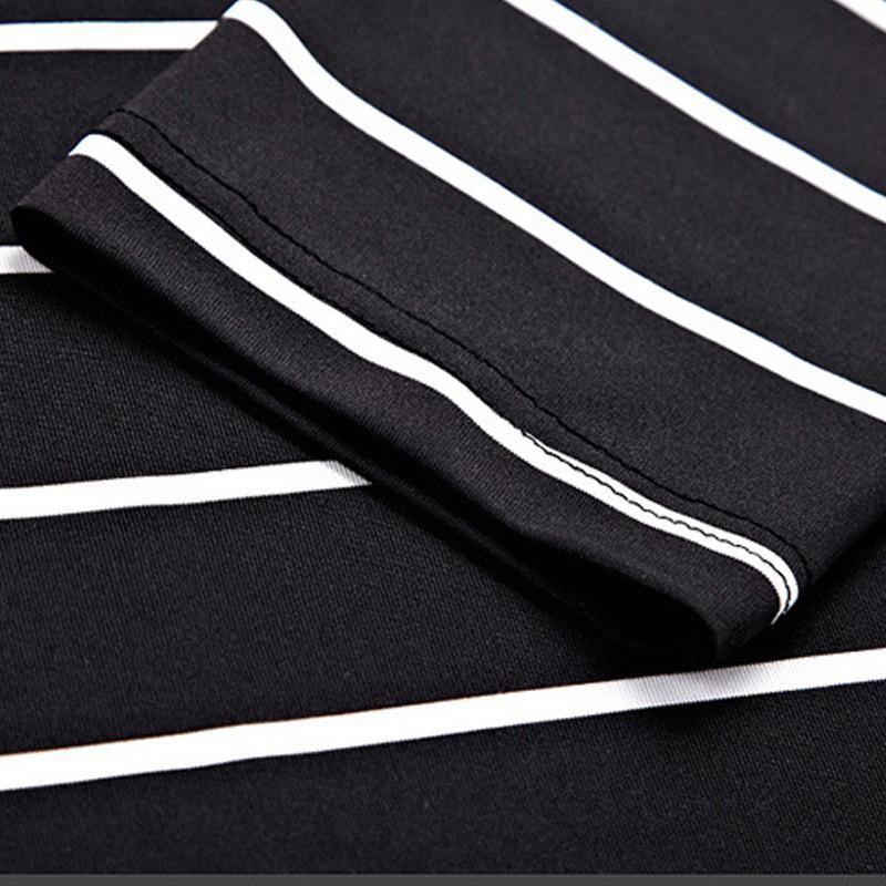 playera tipo polo a rayas - MXbueno