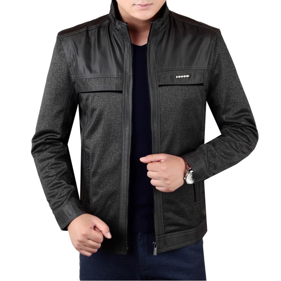 Nueva chaqueta informal de cuello alto de negocios