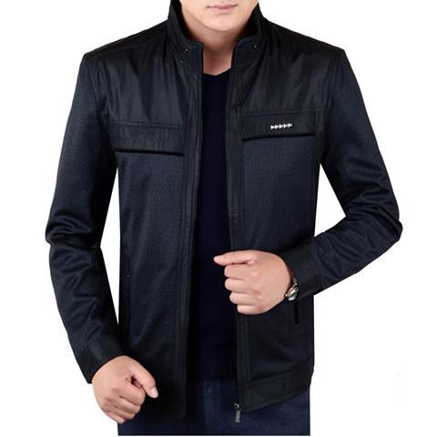 Nueva chaqueta informal de cuello alto de negocios