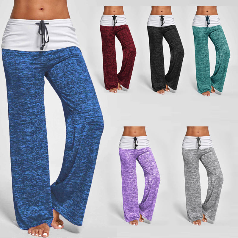 Leg Yoga Pantalones muy cómodo para mujer