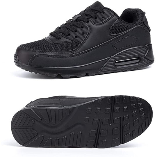 Zapatillas Informales De Malla Transpirable Con Cordones Para Mujer