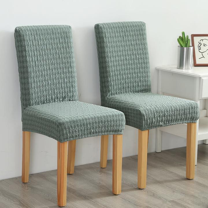 Fundas Para Sillas Jacquard Un Color Poliéster Fundas