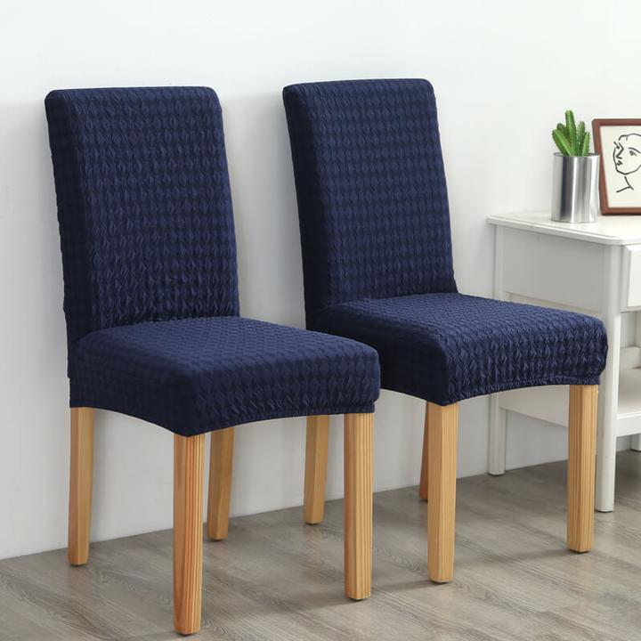 Fundas Para Sillas Jacquard Un Color Poliéster Fundas