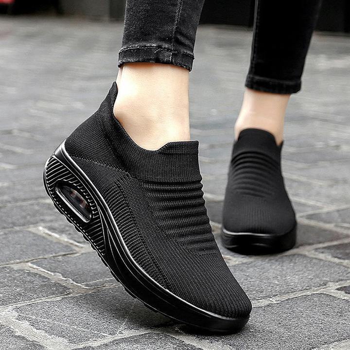 Damas Peso Ligero Zapatos Corrientes Respirables - MXbueno