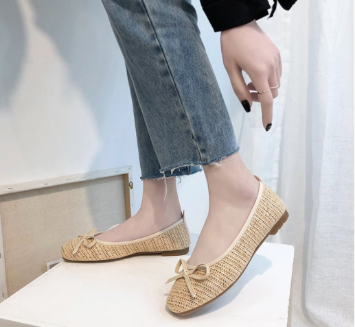 Zapatos De Mujer Casual Transpirable De Fondo Plano - MXbueno