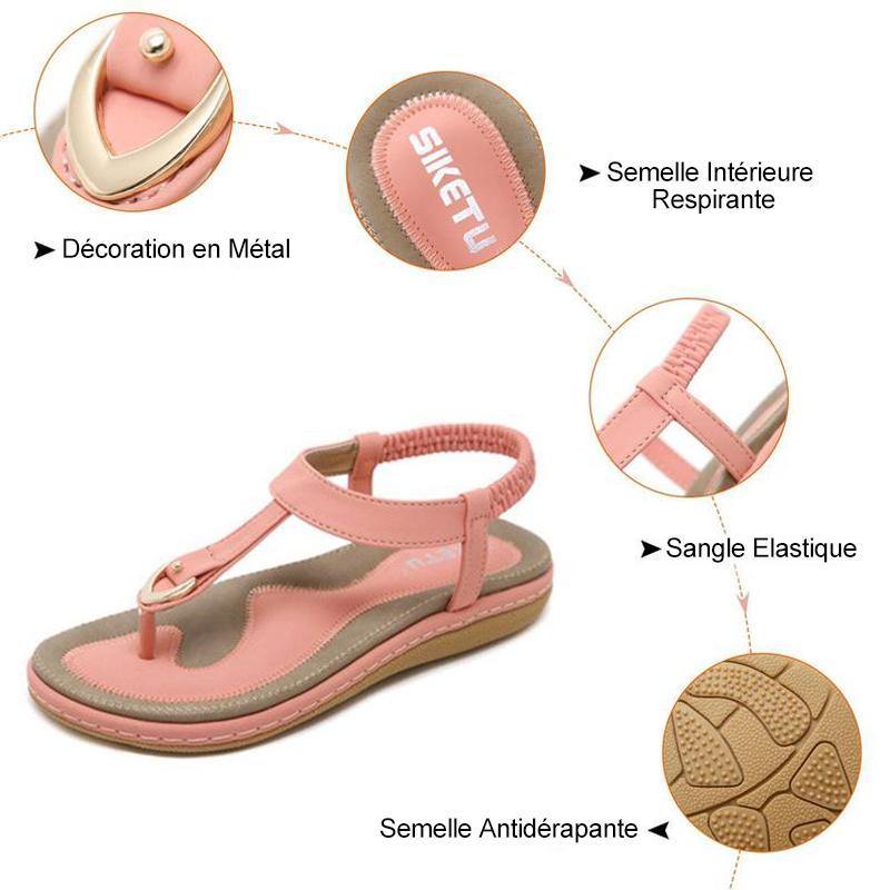 Cómodas sandalias antideslizantes en la moda - MXbueno