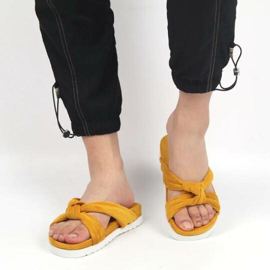 Sandalias De Plataforma Con Lazo Para Mujer