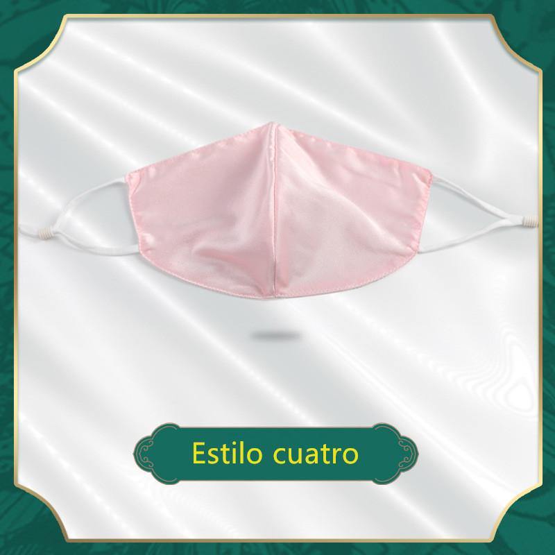Protector solar, a prueba de polvo, mascarilla de seda de gusano de seda transpirable - MXbueno