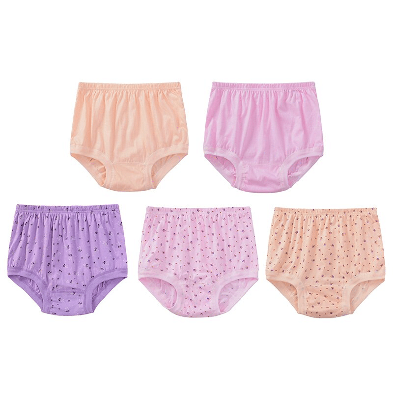 2022 Nuevas Bragas A Prueba De Fugas Para Damas De Cintura Alta(5 piezas)