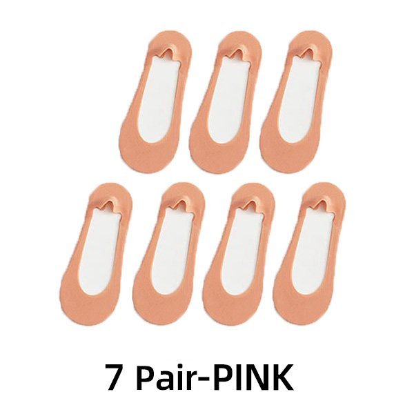 🍀 Calcetines Invisibles Antideslizantes De Seda Helada