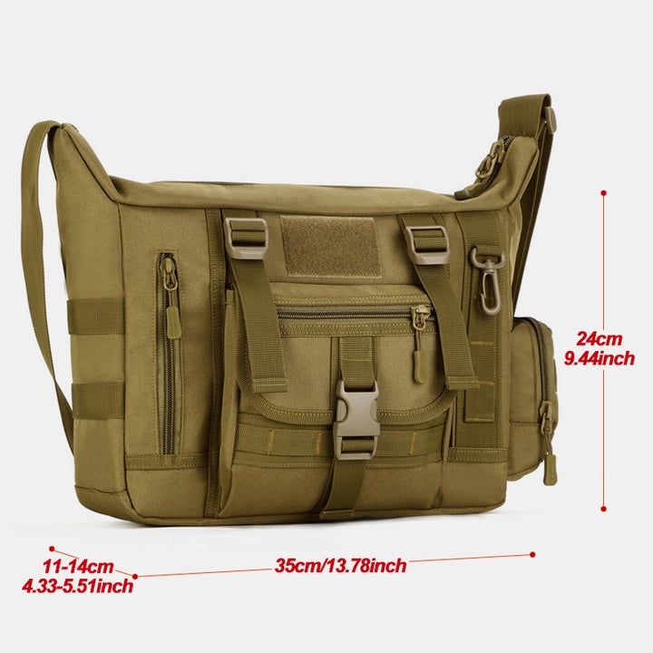 [M-Bolso] Bandolera Multibolsillo Militar Táctica Impermeable