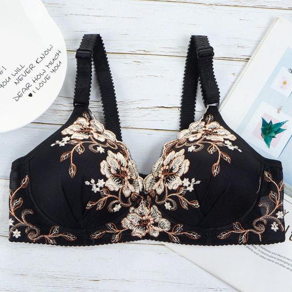 Bralette Fino Sin Hilos De Talla Grande Sujetador Sexy Para Mujer💝