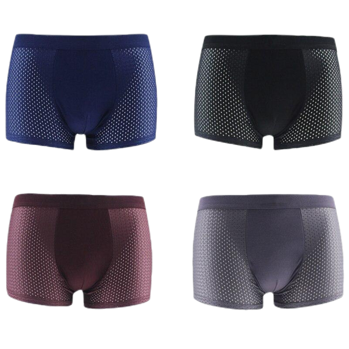 Ropa Interior De Seda Helada Para Hombre-Doble Comodidad, Doble Look Sexy