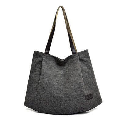 Bolso De Lona De Gran Capacidad Para Mujer