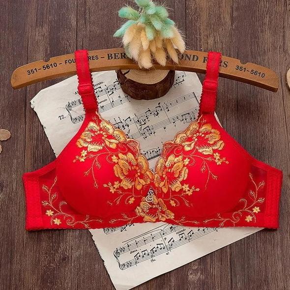 Bralette Fino Sin Hilos De Talla Grande Sujetador Sexy Para Mujer💝