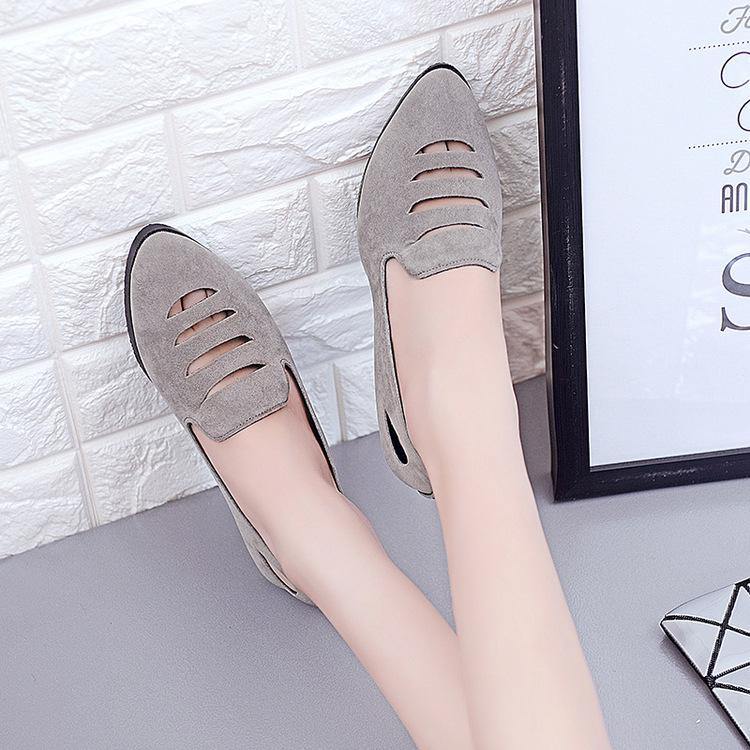 Verano nuevo europeo y americano Zapatos para mujer plana tendencia casual - MXbueno