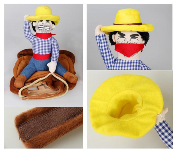 Traje de perro - Cowboy Rider