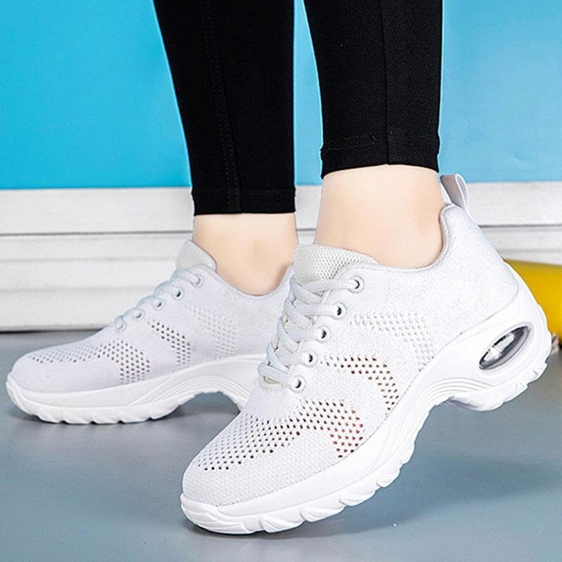 [W-Zapato] Zapatos Deportivos De Baile Para Caminar Antideslizantes Transpirables Para Mujer