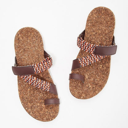 Sandalias Planas Diarias Para Mujer