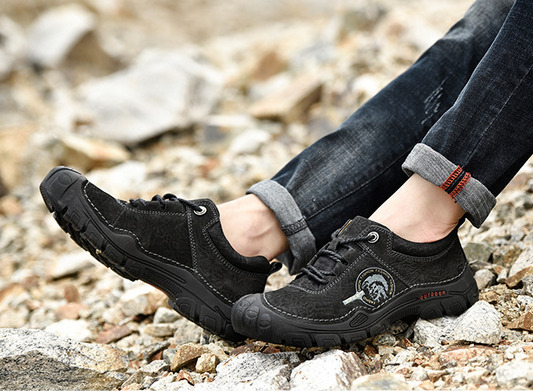 Calzado De Hombre De Piel Cálida Todo Fósforo - MXbueno