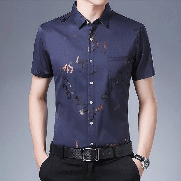 [M-Ropa] Camisa De Manga Corta Para Hombres