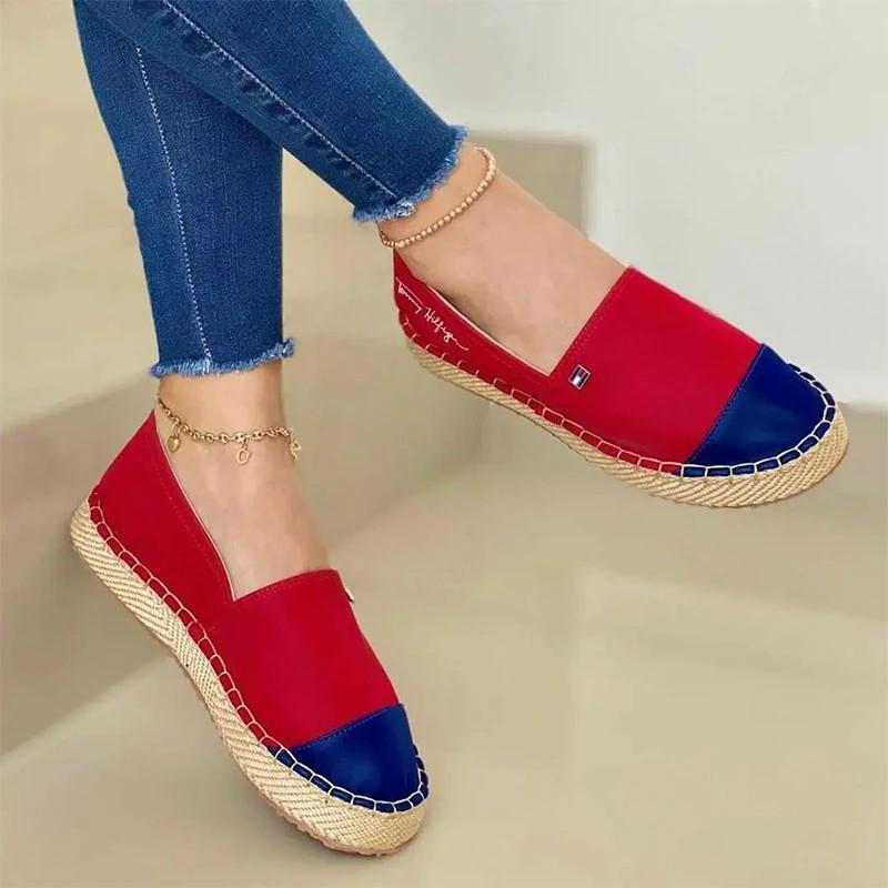 Alpargatas Comfy Classic Flat Zapatos para Mujer