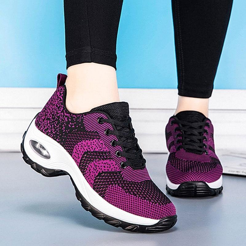 [W-Zapato] Zapatos Deportivos De Baile Para Caminar Antideslizantes Transpirables Para Mujer