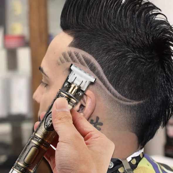 2022Nueva cortadora de pelo con cortadora de pelo sin huecos sin cable - Regalo del padre